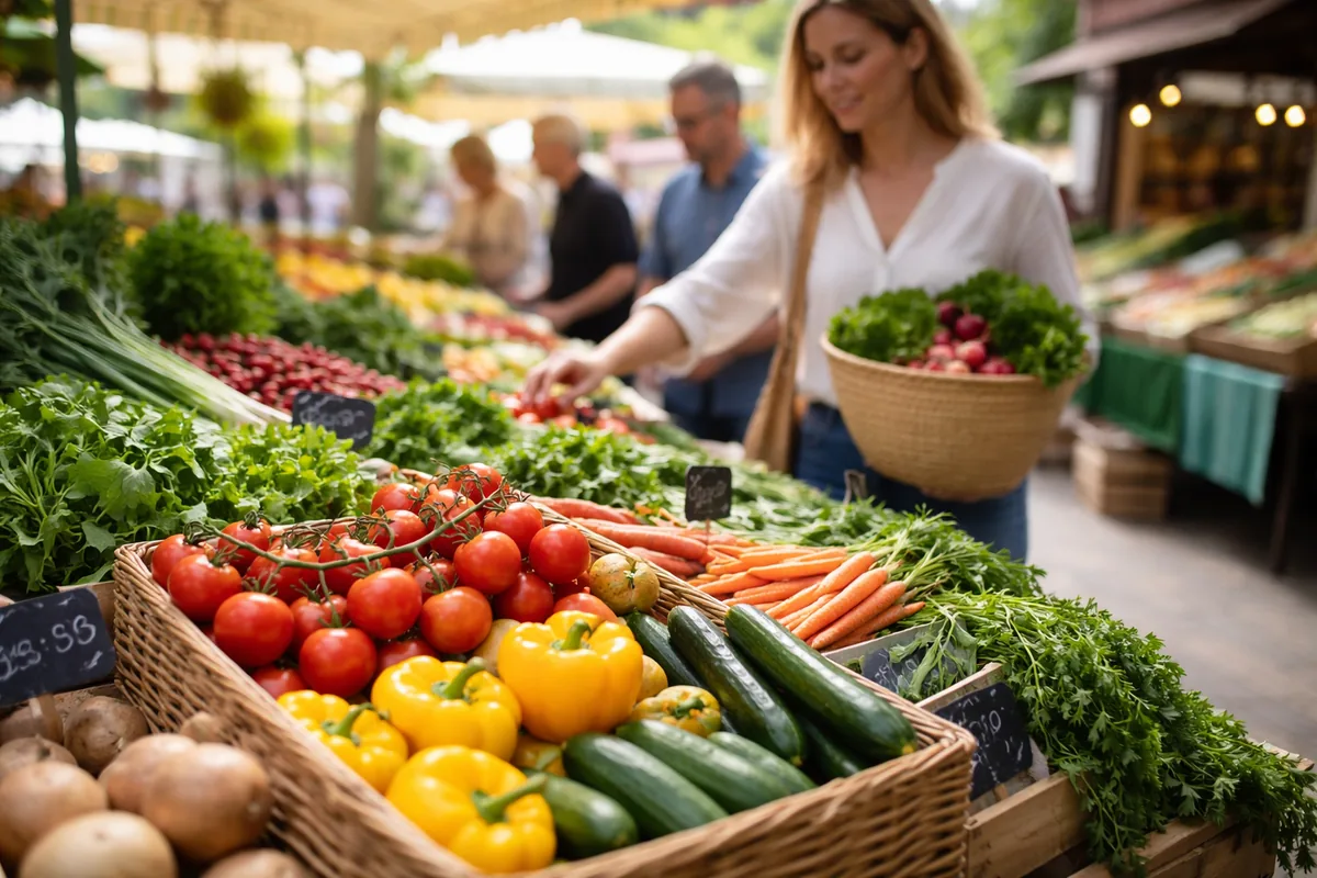 Les bienfaits des marchés locaux pour l'alimentation durable