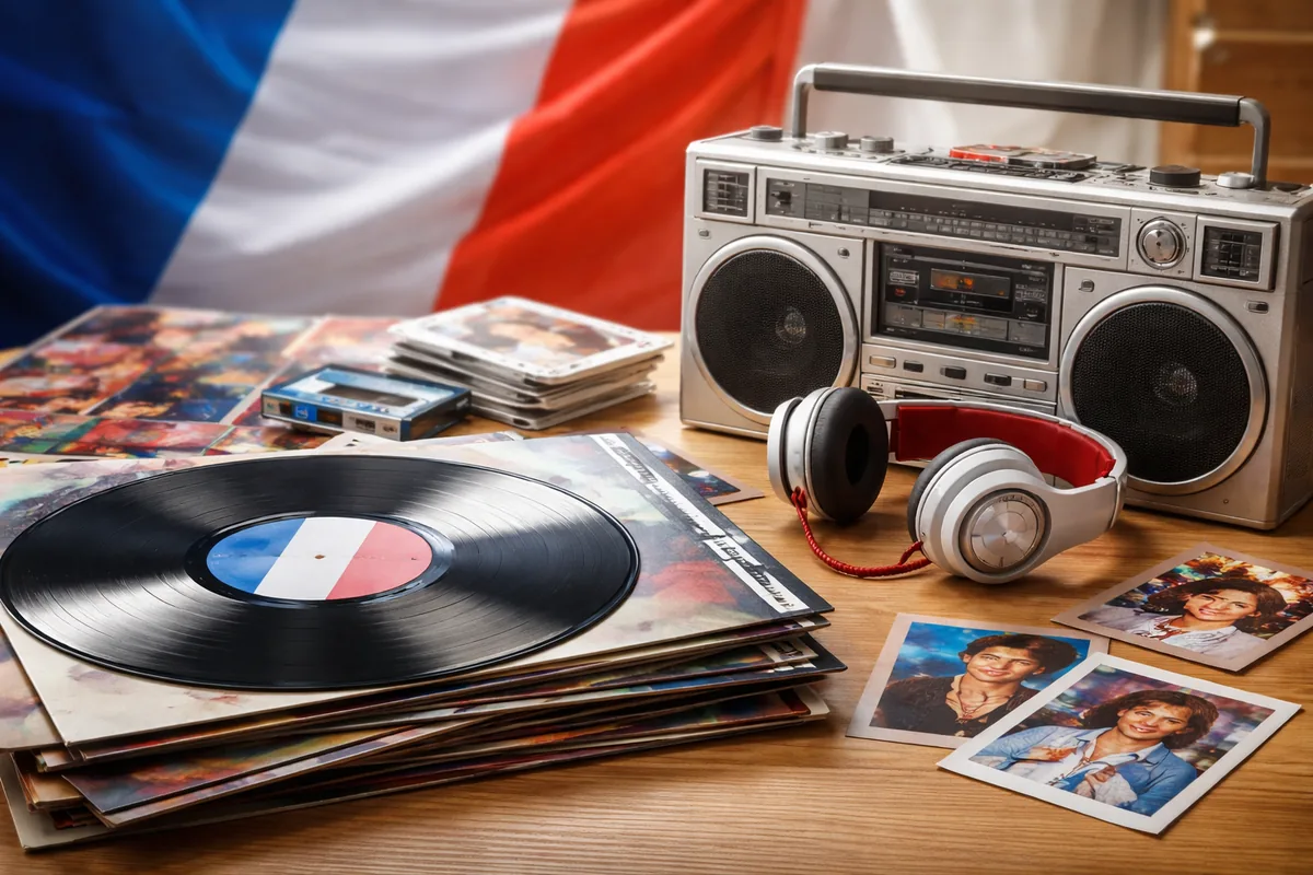 Comment la pop française des années 80 a-t-elle évolué à travers ses discographies ?