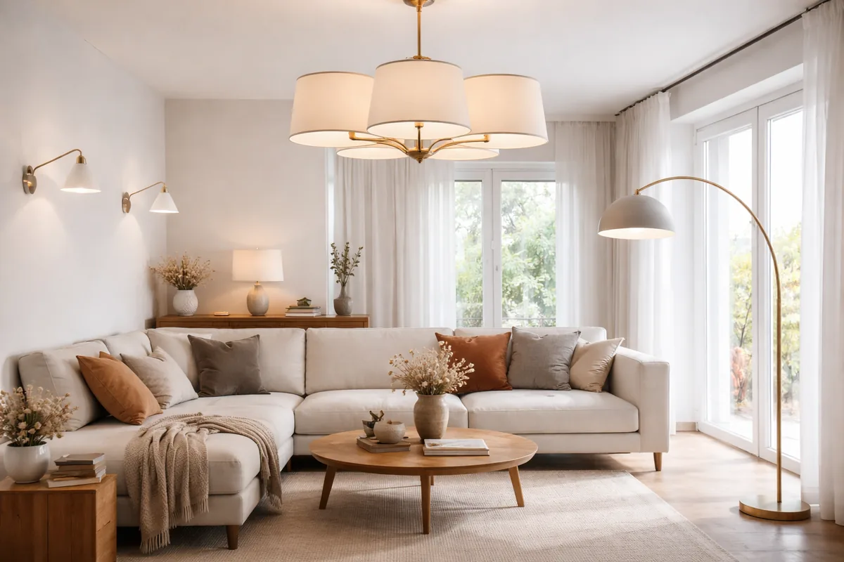 Comment choisir les bons luminaires pour un salon de 30 m²