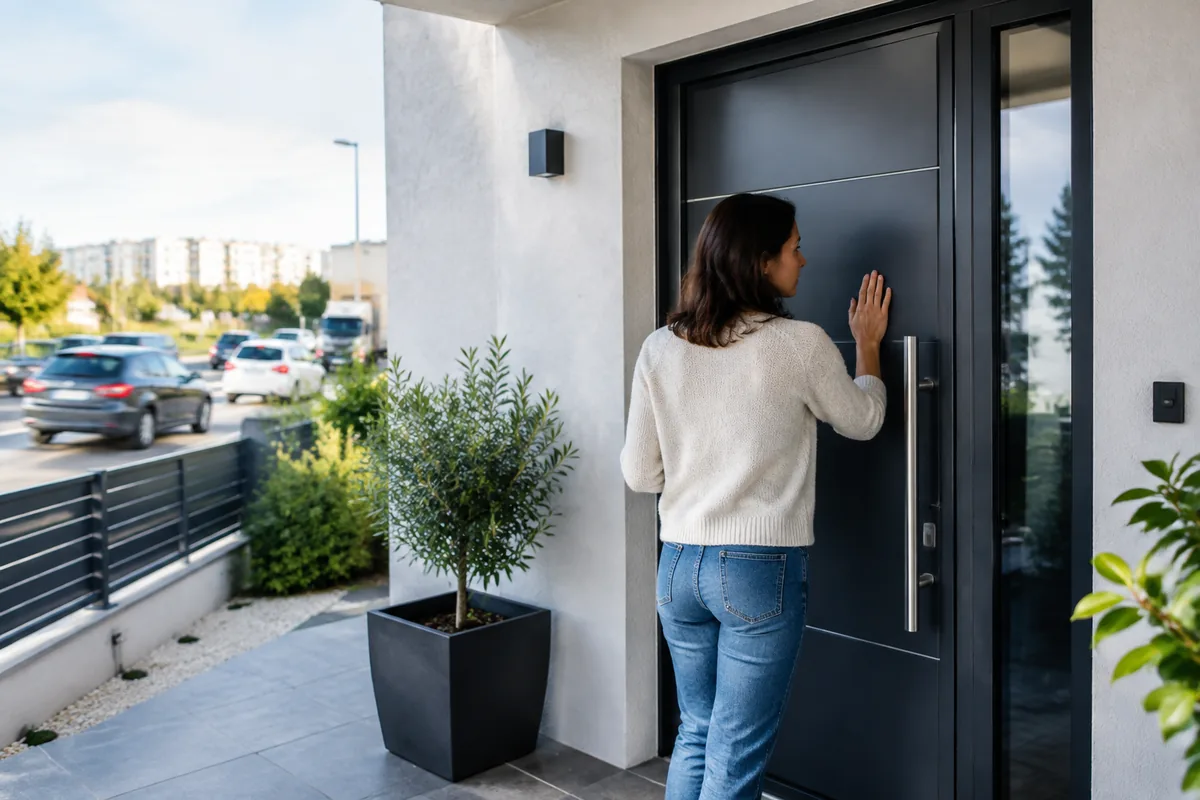 Comment choisir une porte d’entrée adaptée à une maison exposée au bruit