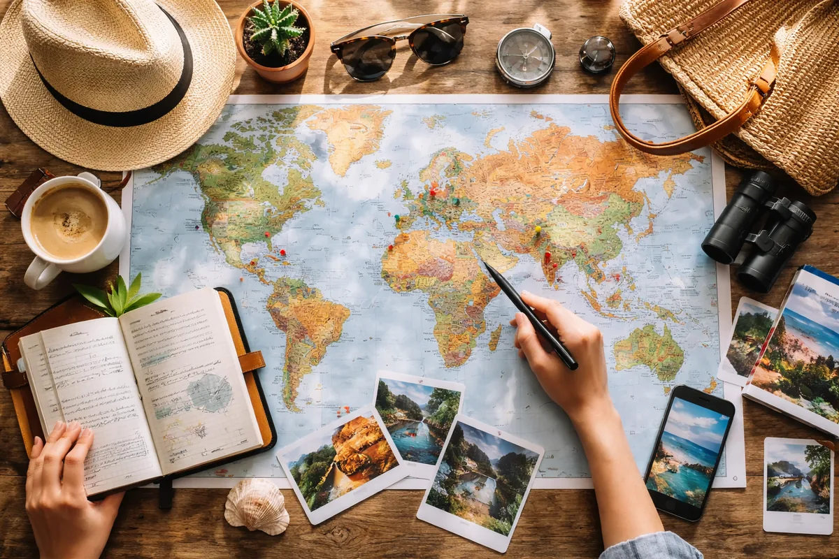 Comment créer un itinéraire de voyage sur mesure pour découvrir des destinations originales